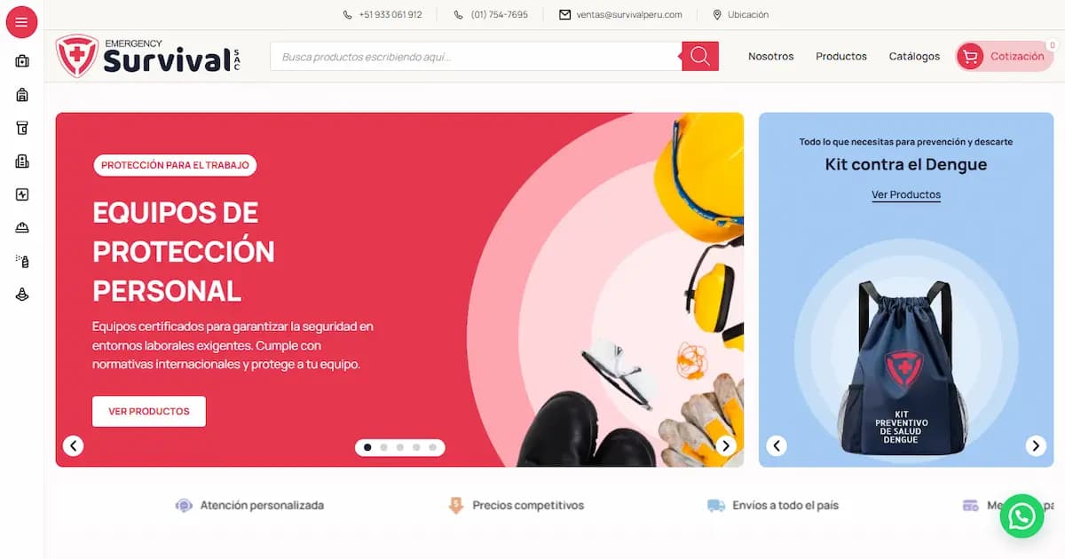 Diseño de Página Web en Perú - Jodami